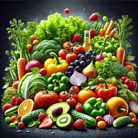 Vegetables and fruits